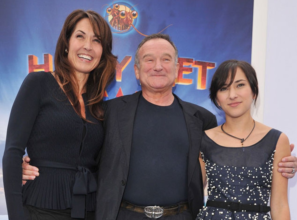 Susan Schneider, Robin Williams, Zelda Williams