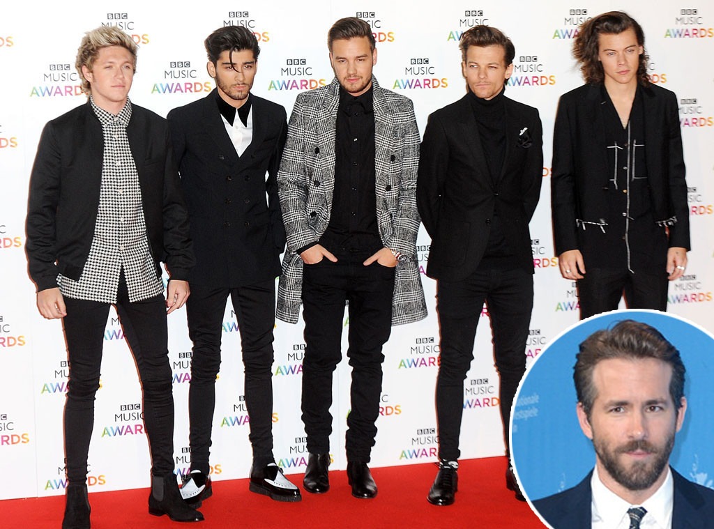 One Direction, Ryan Reynolds