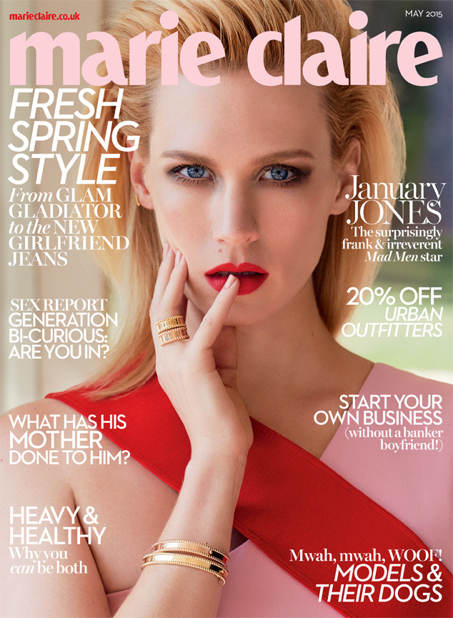January Jones, Marie Claire UK