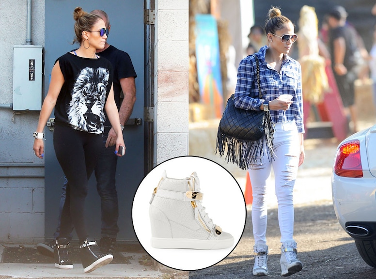Celeb Sneakers, Jennifer Lopez