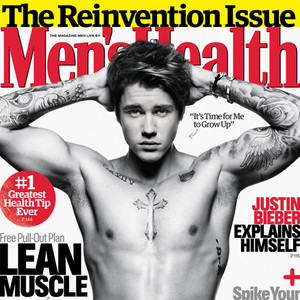 Was Justin Biebers Mens Health Cover Photoshopped E