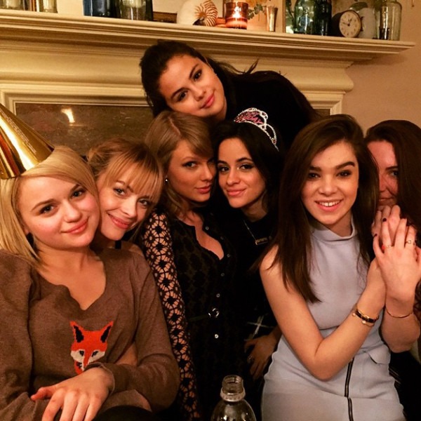 Taylor Swift Selena Gomez Have A Star Studded Girls Night