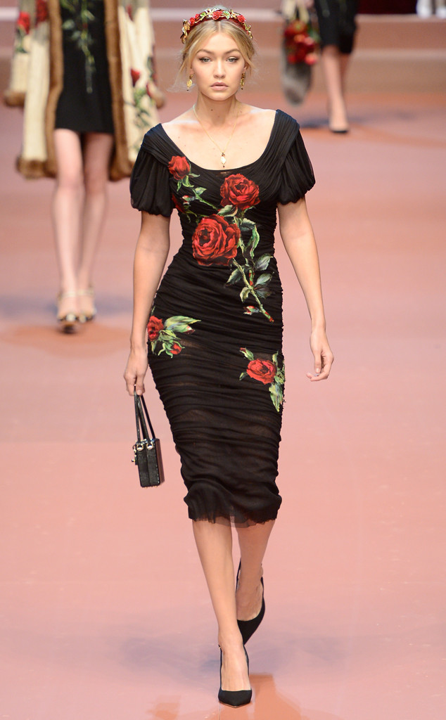 Dolce & Gabbana Fall 2015 from Gigi Hadid's Runway Shows | E! News