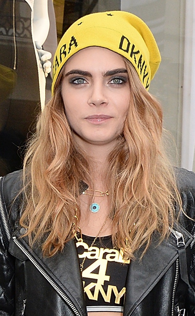 Best Hairstyles for Beanies, Cara Delevingne