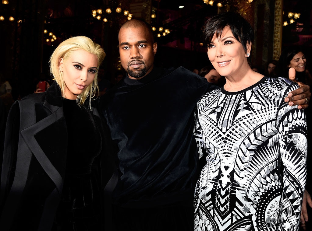 Kim Kardashian, Kanye West, Kris Jenner