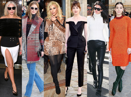 Celebs Take Over Paris Fashion Week—Plus, Did Kim Kardashian & Kendall ...