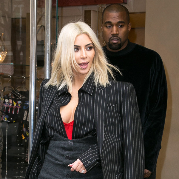 Kim Kardashian Leaves Little to the Imagination in Sheer, Mesh
