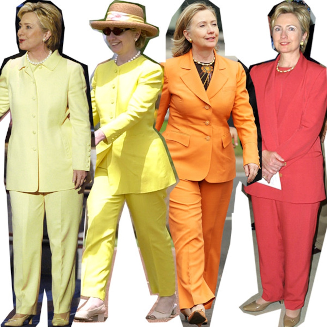 Pantsuit Aficionado" Hillary Clinton's Colorful Style Past Pantsuit Aficionado" Hillary Clinton's Colorful Style Past