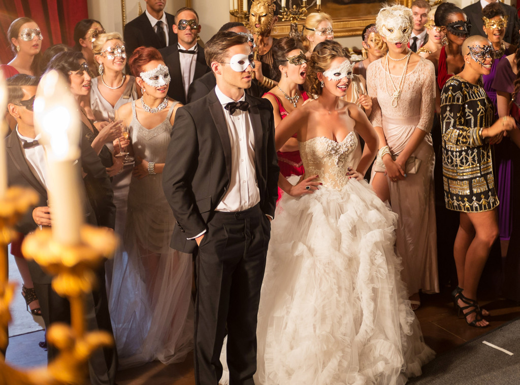 Get A Look At The Masquerade Ball On The Royals E Online Au