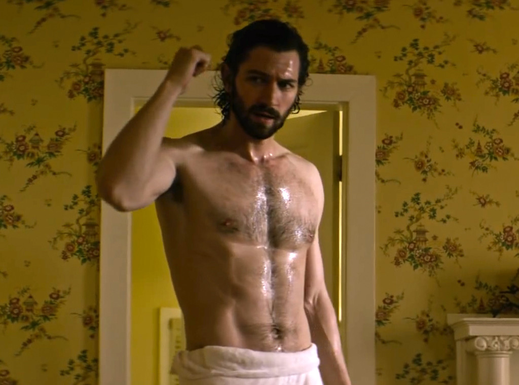 See Blake Lively S Hot Co Star Michiel Huisman Wet And Shirtless
