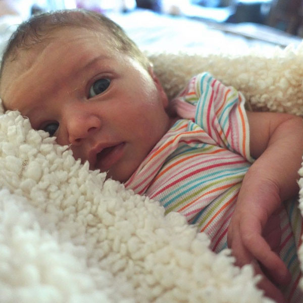 Milla Jovovich S Baby Girl Dashiel Is Just Too Cute See Her Adorable Smushy Face E Online