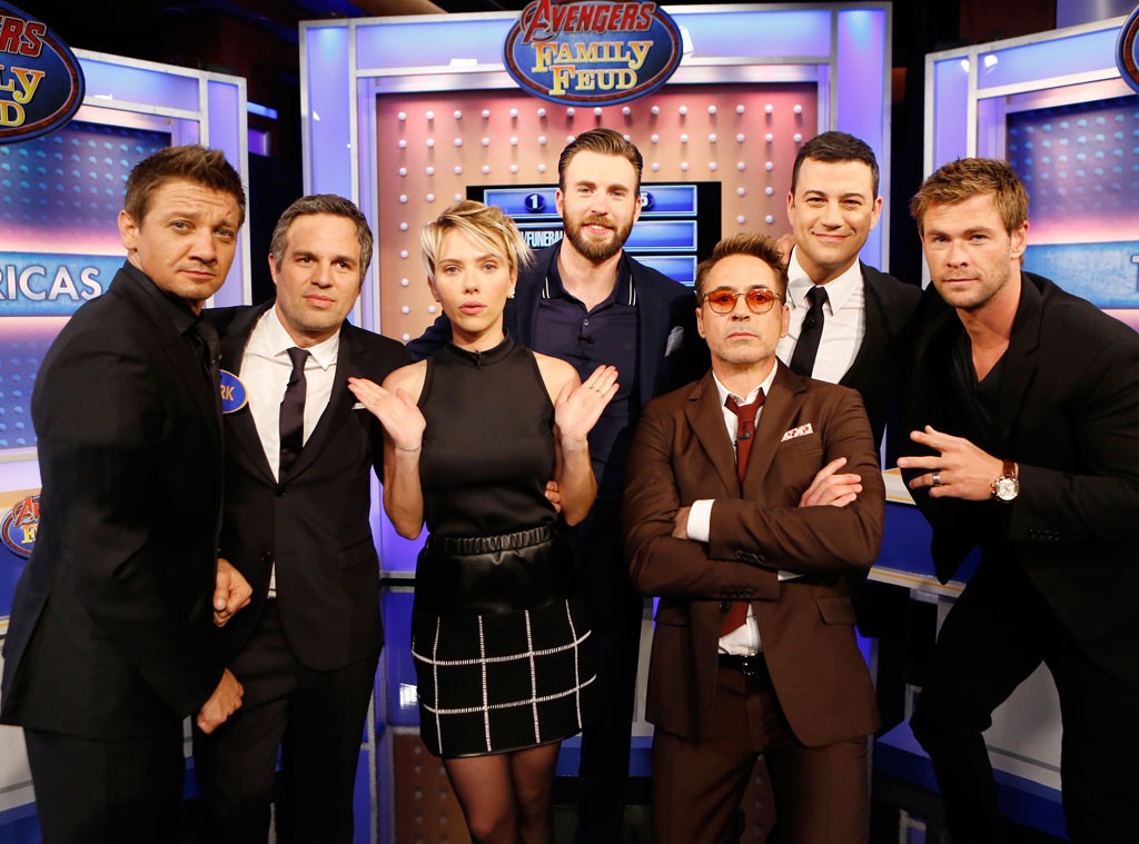 Avengers, Family Fued, Jimmy Kimmel Live