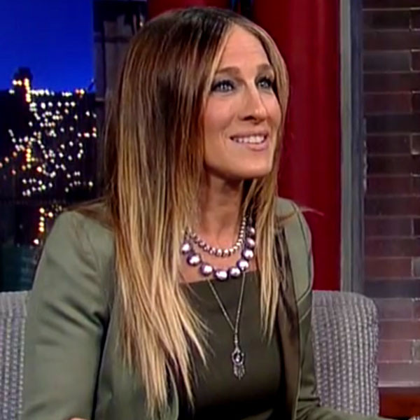 SJP Finds Another Pay Stub in NYC, Dreamed of David Letterman E! Online