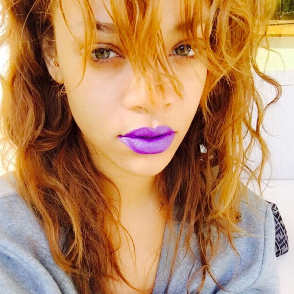 Scoop Rihanna S Purple Coachella Lipstick Sold Out Instantly E