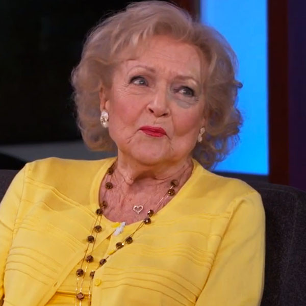 Why Does Betty White Have a Black Eye? E! Online