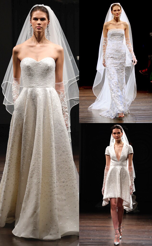 Monique lhuillier bridal discount fashion week spring 2016