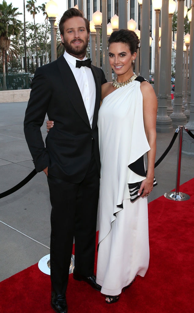 LACMA 50th Anniversary, Armie Hammer, Elizabeth Chambers