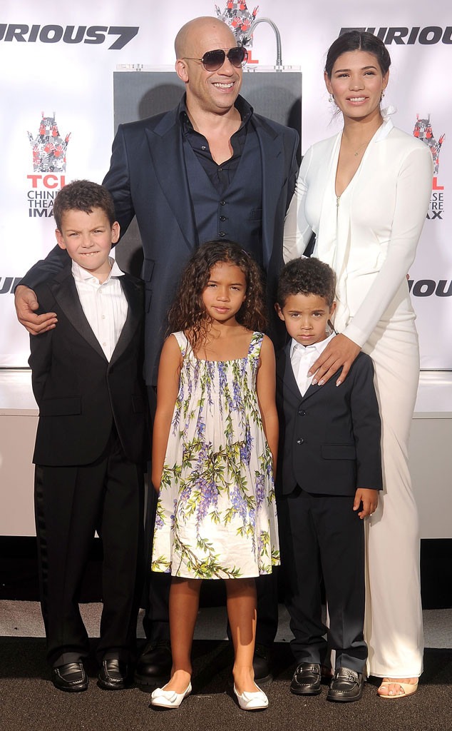 See Vin Diesel and His Family at His Handprint Ceremony! | E! News