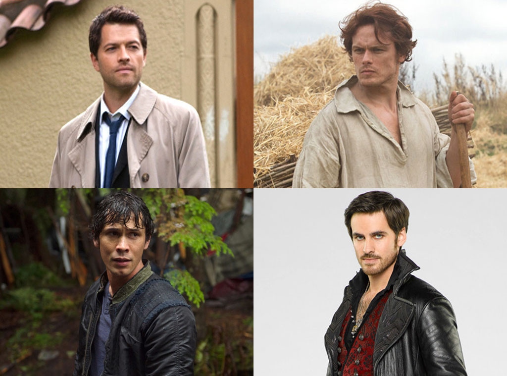 Misha Collins, Supernatural, Sam Heughan, Outlander, Bob Morley, The 100, Colin O'Donoghue, Once Upon a Time,