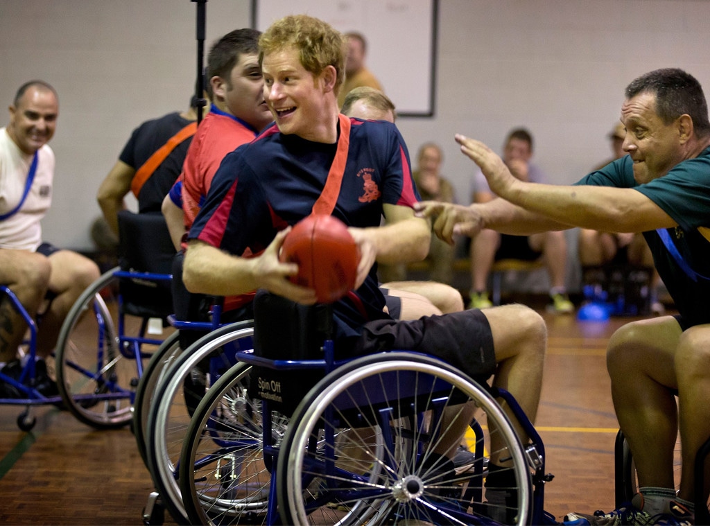 Prince Harry, Wheelchair Football