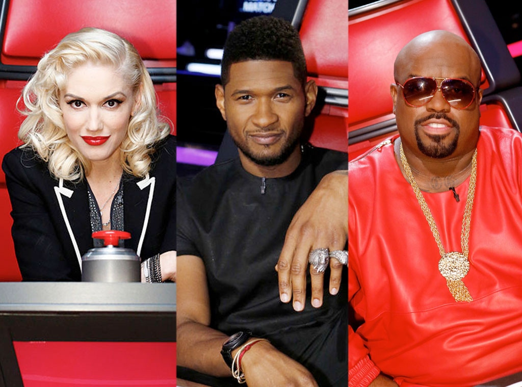 The Voice, Gwen Stefani, Usher, Cee Lo Green