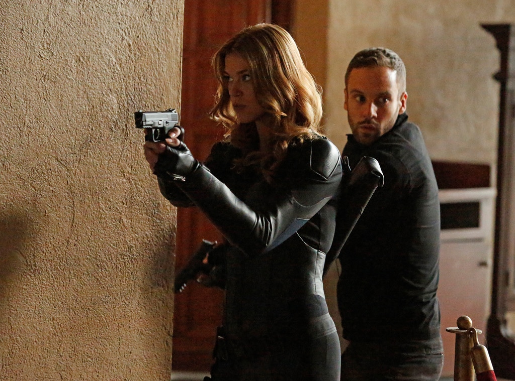 Adrianne Palicki, Nick Blood, Agents of SHIELD