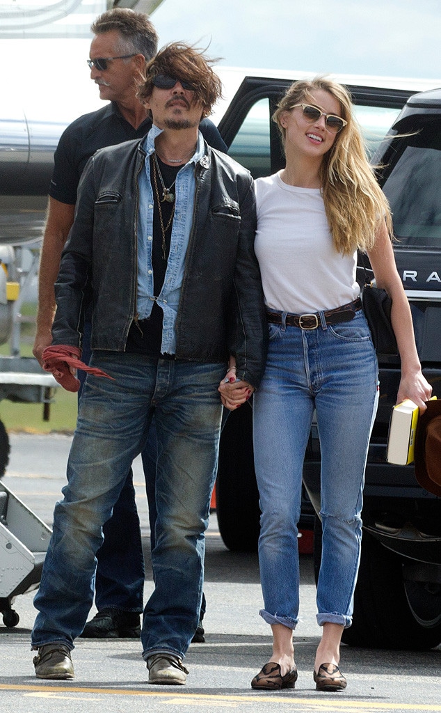 Johnny Depp and Amber Heard Reunite in Australia!