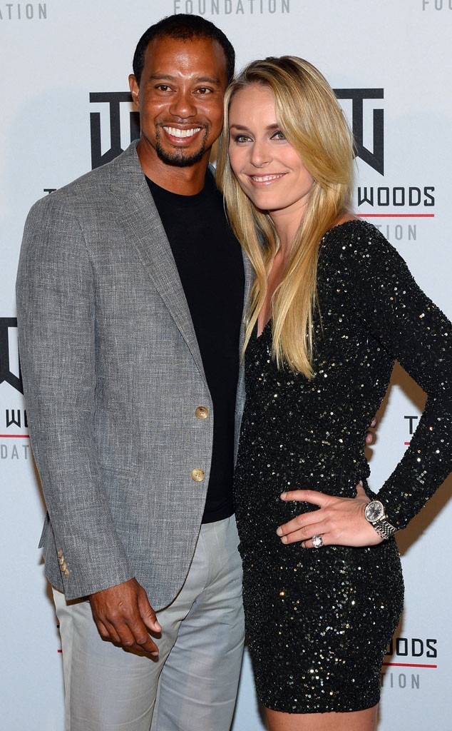 Tiger Woods, Lindsey Vonn, 2014, Widget