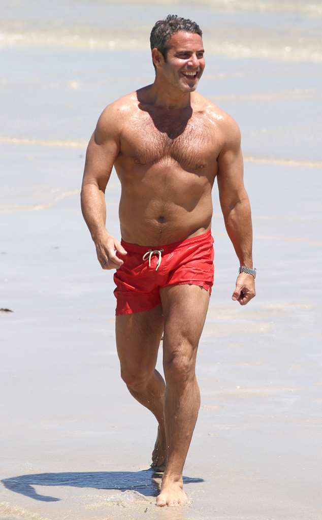 Andy Cohen's Muscles in Miami Are Out of Control! See the 