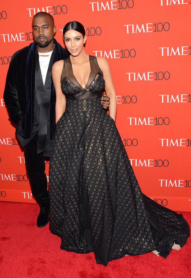 Kim Kardashian West, Kanye West, TIME 100 Gala