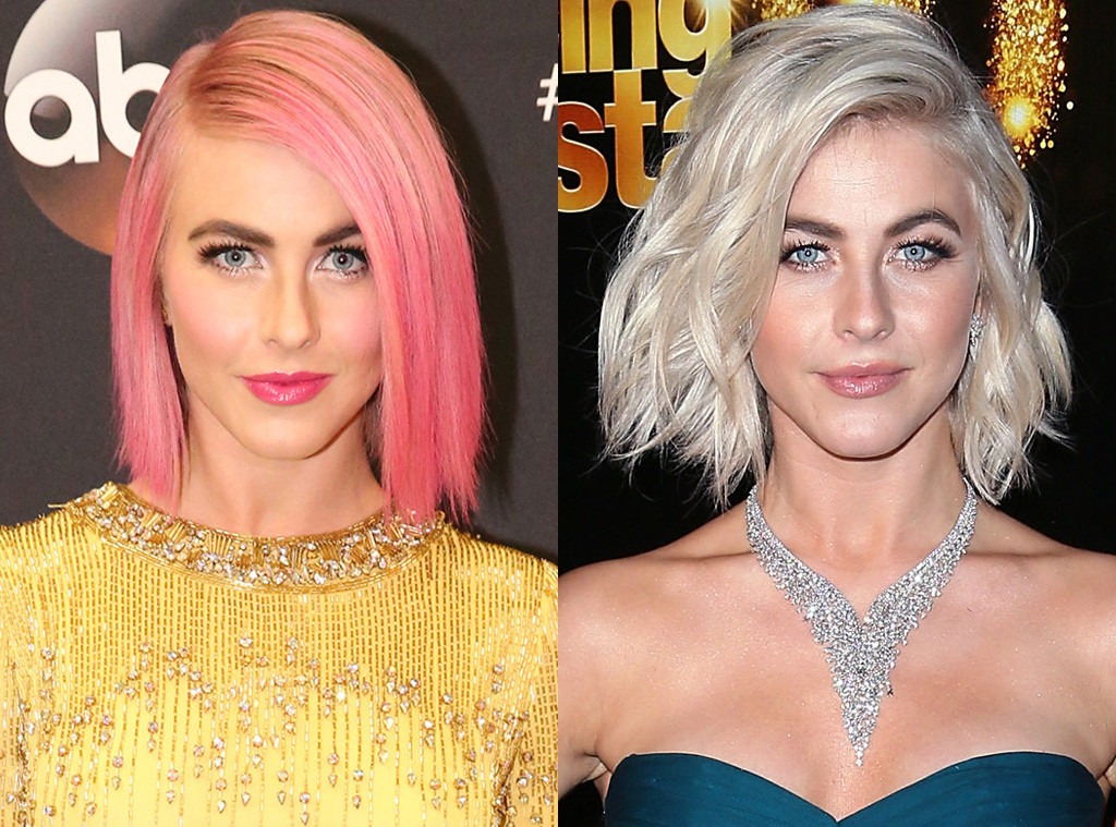 Julianne Hough Is Back to Blond Just 2 Weeks After Going Unicorn Pink - E! Online Julianne Hough Is Back to Blond Just 2 Weeks After Going Unicorn Pink - E! Online