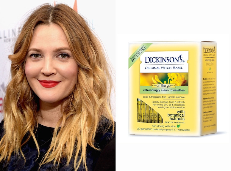 Drew Barrymore, Celeb Favorite Eco Beauty Products ESC