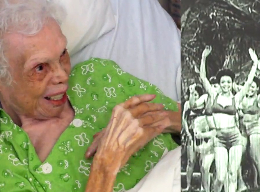 Watch 102 Year Old Woman Sees Her Dancing Videos for the First Time