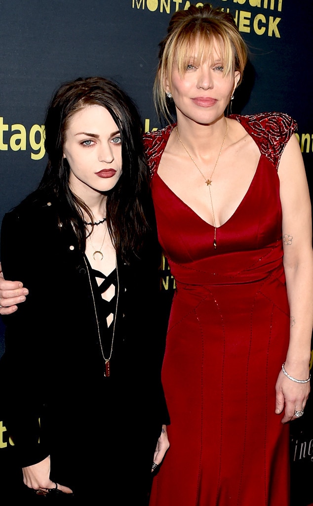 Frances Bean Cobain Makes Rare Public Appearance With Courtney