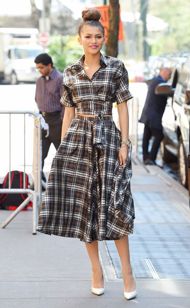 Mad Plaid from Zendaya's Best Looks | E! News