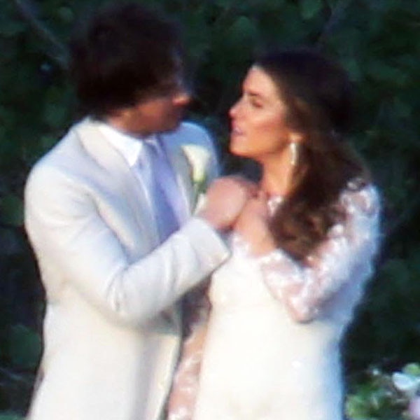 All the Details on Nikki Reed s Gorgeous Lace Wedding Gown