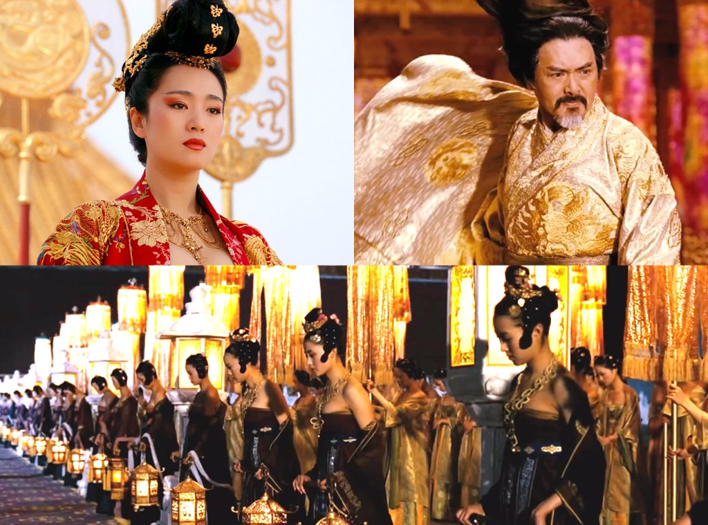 Curse of the Golden Flower from Chinese Costumes in Cinema: From Mulan ...