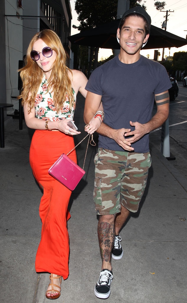 Tyler posey with his ex girlfriend Bella Thorne