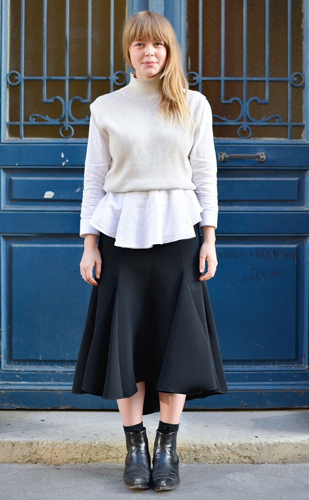 Harriet Sutherland from Street Style Midi Skirts E! News