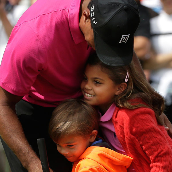 Tiger Woods Kids Make Rare Appearance To Support Their Dad E Online Ca