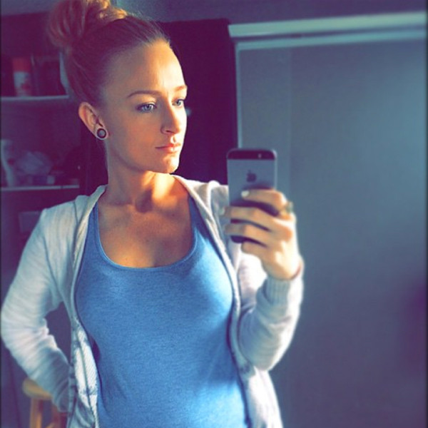 Maci Bookout My Second Pregnancy Is Positive But Exhausting E Online Au