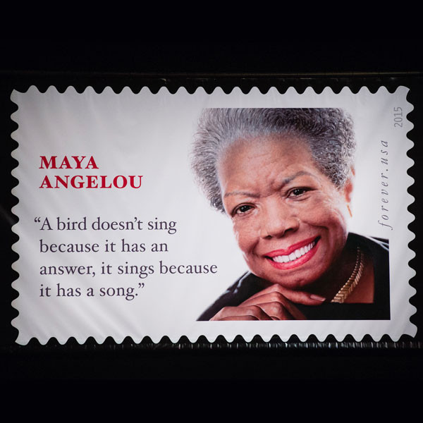 USPS Used Another Author's Quote on Maya Angelou Stamp E! Online