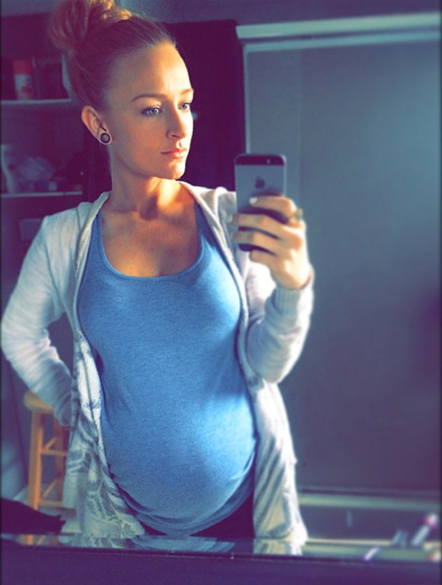 Maci Bookout My Second Pregnancy Is Positive But Exhausting E Online Au 