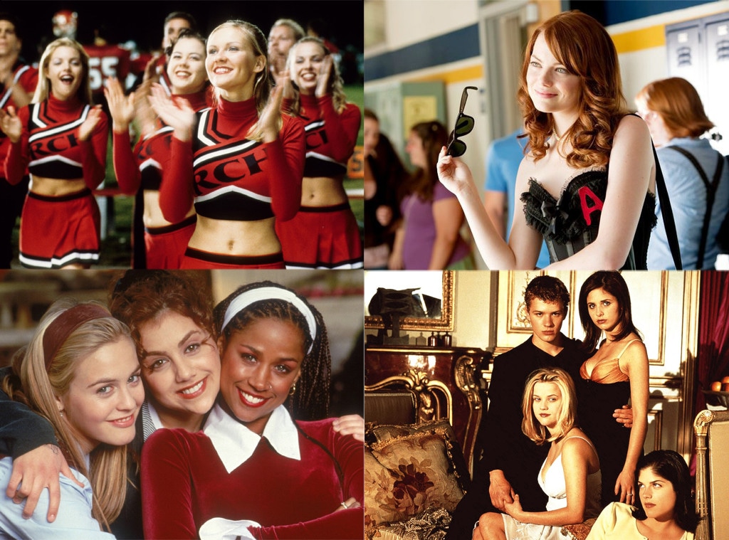 High School Movies, Bring it On, Cruel Intentions, Clueless, Easy A