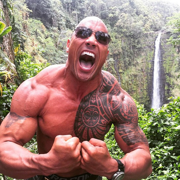 The Rock, Dwayne Johnson, Instagram