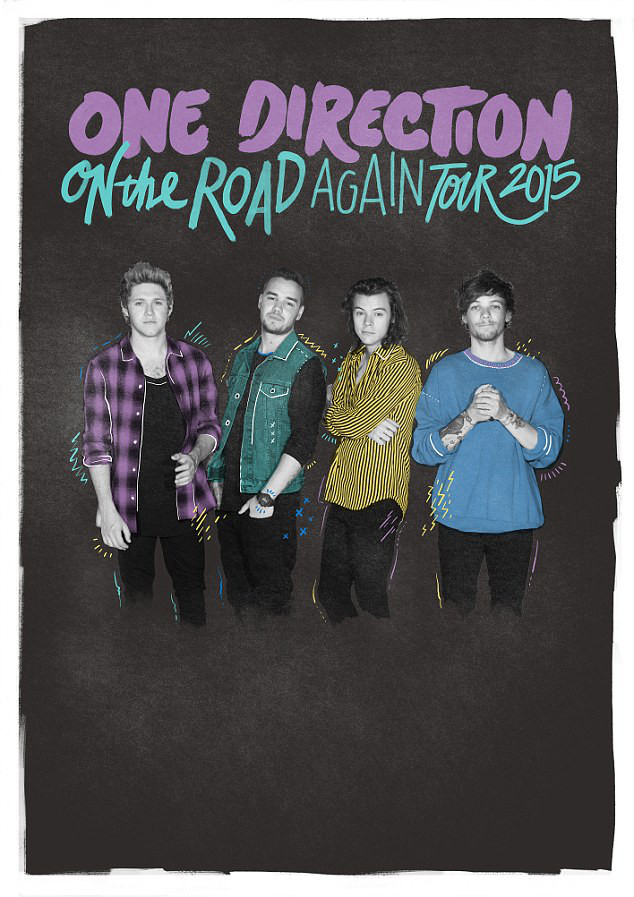 See One Direction's First Concert Poster as a Foursome! E! Online UK