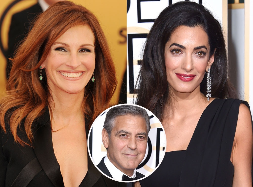 Julia Roberts, Amal Clooney, George Clooney