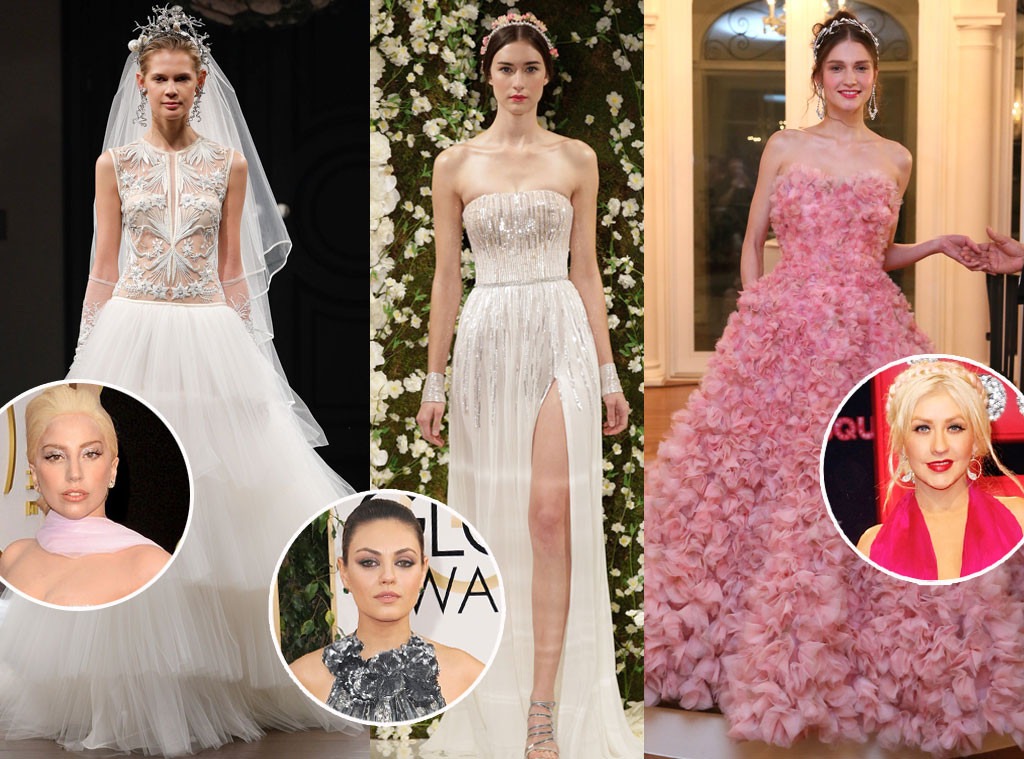 Celeb Wedding Dress Predictions: See Our Picks for Nicki Minaj & More! Celeb Wedding Dress Predictions: See Our Picks for Nicki Minaj & More!