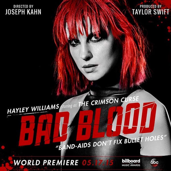 Hayley Williams From Taylor Swifts Bad Blood Music Video