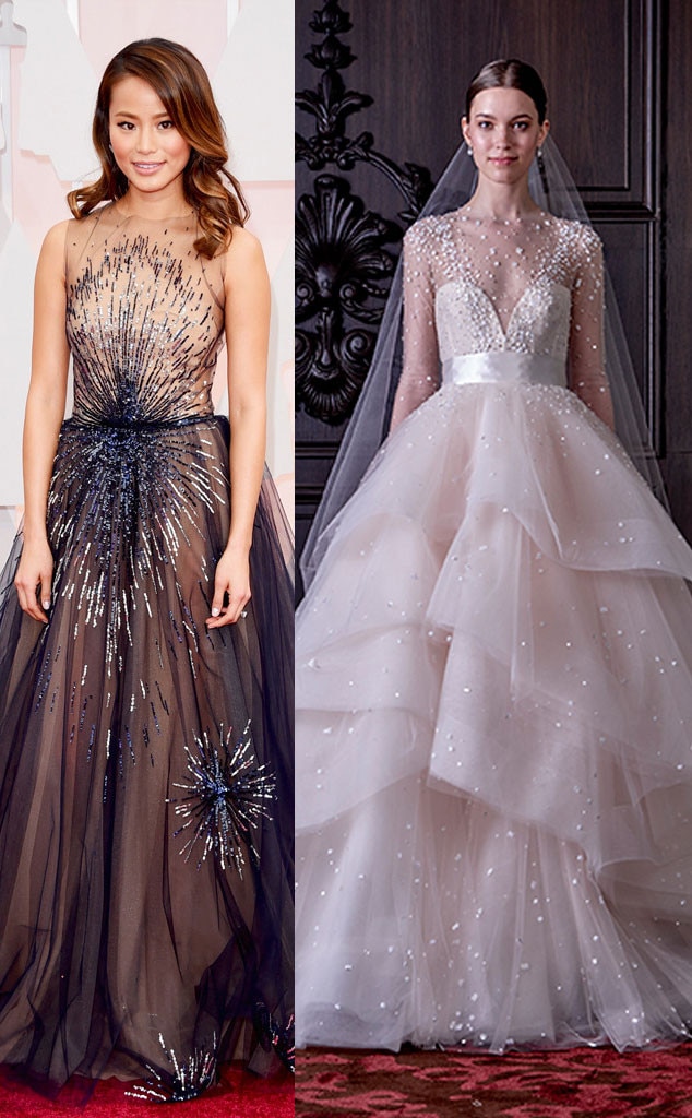 Karina Smirnoff From Celeb Wedding Dress Predictions E News